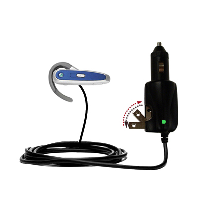 Car & Home 2 in 1 Charger compatible with the Sony Ericsson Bluetooth Headset HBH-602