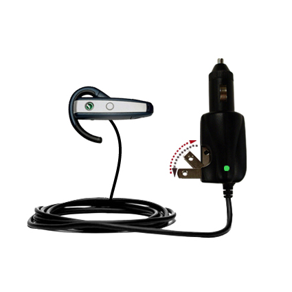 Car & Home 2 in 1 Charger compatible with the Sony Ericsson Bluetooth Headset HBH-65