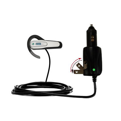 Car & Home 2 in 1 Charger compatible with the Sony Ericsson Bluetooth Headset HBH-662