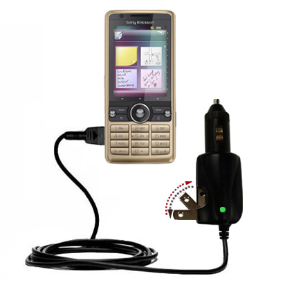 Car & Home 2 in 1 Charger compatible with the Sony Ericsson G700