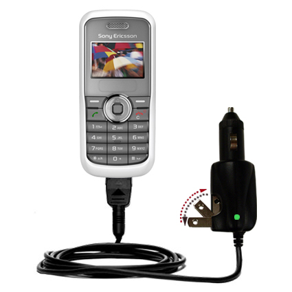 Car & Home 2 in 1 Charger compatible with the Sony Ericsson J100i