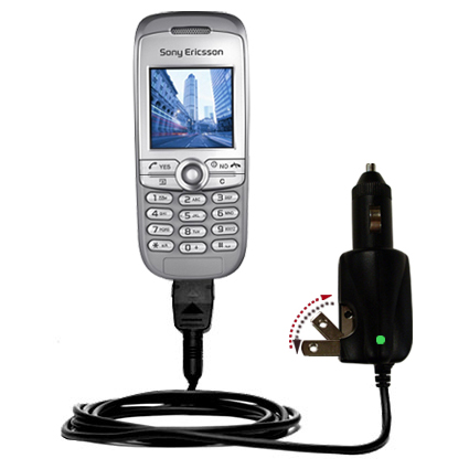 Car & Home 2 in 1 Charger compatible with the Sony Ericsson J210c