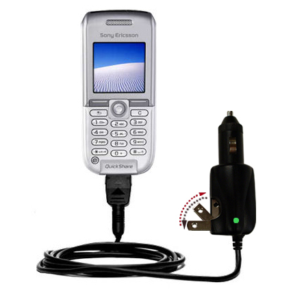 Car & Home 2 in 1 Charger compatible with the Sony Ericsson K300a