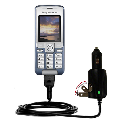 Car & Home 2 in 1 Charger compatible with the Sony Ericsson k310a