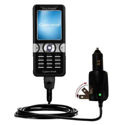 Car & Home 2 in 1 Charger compatible with the Sony Ericsson k550c