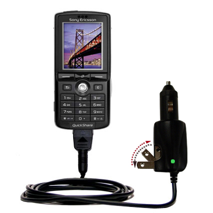 Car & Home 2 in 1 Charger compatible with the Sony Ericsson k758c