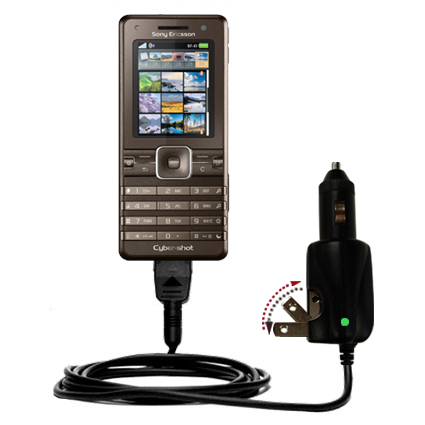 Car & Home 2 in 1 Charger compatible with the Sony Ericsson k770i
