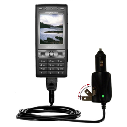 Car & Home 2 in 1 Charger compatible with the Sony Ericsson k790c