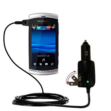 Car & Home 2 in 1 Charger compatible with the Sony Ericsson Kurara