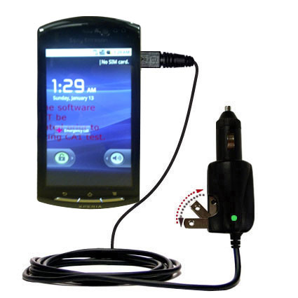 Car & Home 2 in 1 Charger compatible with the Sony Ericsson LT15i