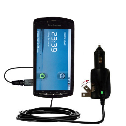 Car & Home 2 in 1 Charger compatible with the Sony Ericsson PlayStation Phone