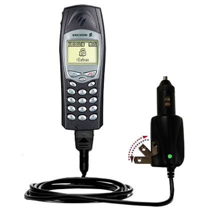 Car & Home 2 in 1 Charger compatible with the Sony Ericsson R300LX