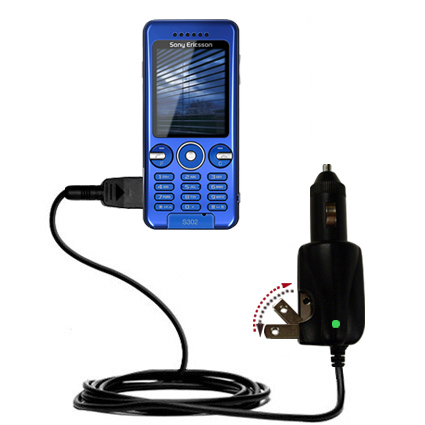 Car & Home 2 in 1 Charger compatible with the Sony Ericsson S302