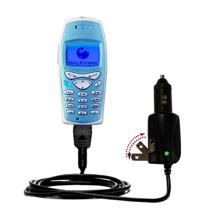 Car & Home 2 in 1 Charger compatible with the Sony Ericsson T200
