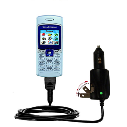 Car & Home 2 in 1 Charger compatible with the Sony Ericsson T226
