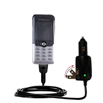 Car & Home 2 in 1 Charger compatible with the Sony Ericsson T61