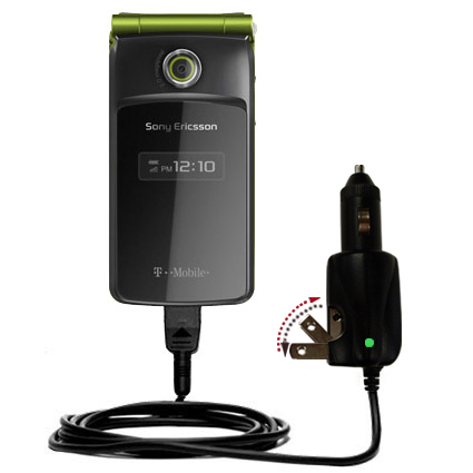 Car & Home 2 in 1 Charger compatible with the Sony Ericsson TM506