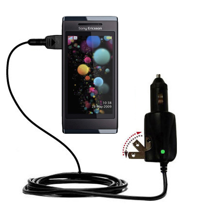 Car & Home 2 in 1 Charger compatible with the Sony Ericsson U10i