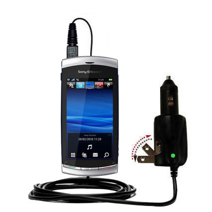 Car & Home 2 in 1 Charger compatible with the Sony Ericsson Vivaz 2