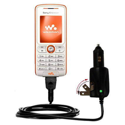 Car & Home 2 in 1 Charger compatible with the Sony Ericsson w200a