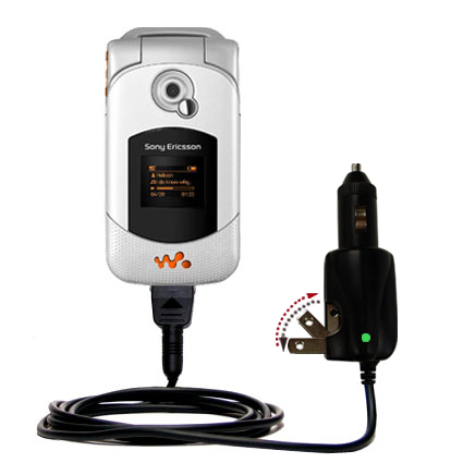 Car & Home 2 in 1 Charger compatible with the Sony Ericsson W300i