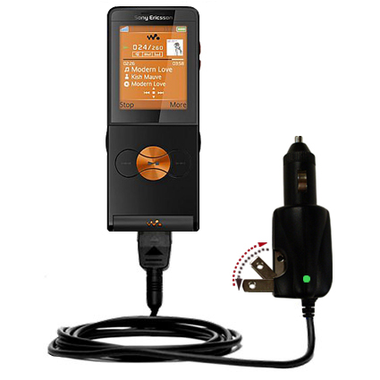 Car & Home 2 in 1 Charger compatible with the Sony Ericsson W350i