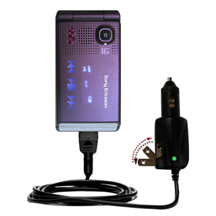 Car & Home 2 in 1 Charger compatible with the Sony Ericsson w380i