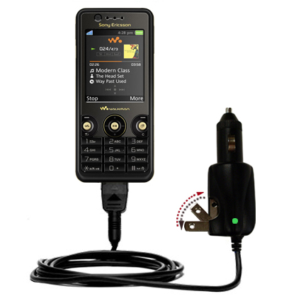Car & Home 2 in 1 Charger compatible with the Sony Ericsson w660i