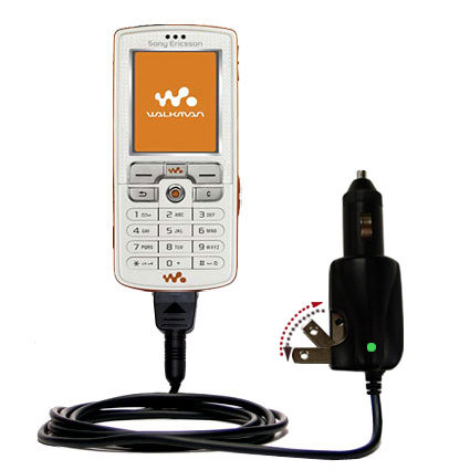 Car & Home 2 in 1 Charger compatible with the Sony Ericsson W800 / W800i