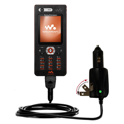 Car & Home 2 in 1 Charger compatible with the Sony Ericsson w880i