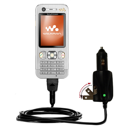 Car & Home 2 in 1 Charger compatible with the Sony Ericsson w890i