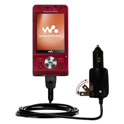 Car & Home 2 in 1 Charger compatible with the Sony Ericsson w910i