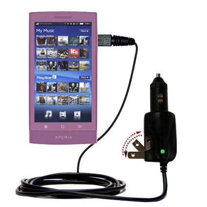 Car & Home 2 in 1 Charger compatible with the Sony Ericsson X12