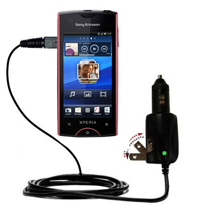 Car & Home 2 in 1 Charger compatible with the Sony Ericsson Xperia ray