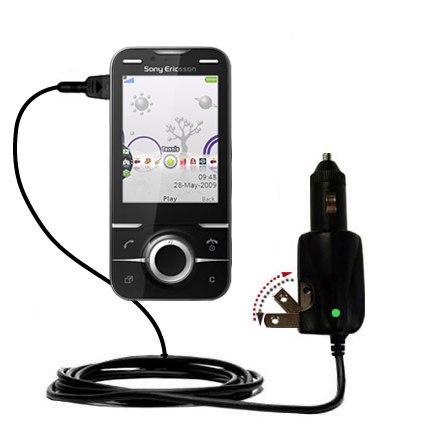 Car & Home 2 in 1 Charger compatible with the Sony Ericsson Yari A