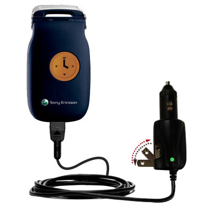 Car & Home 2 in 1 Charger compatible with the Sony Ericsson Z200