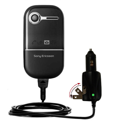 Car & Home 2 in 1 Charger compatible with the Sony Ericsson z258c