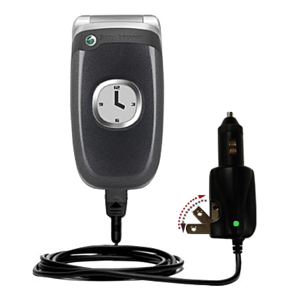 Car & Home 2 in 1 Charger compatible with the Sony Ericsson Z300a