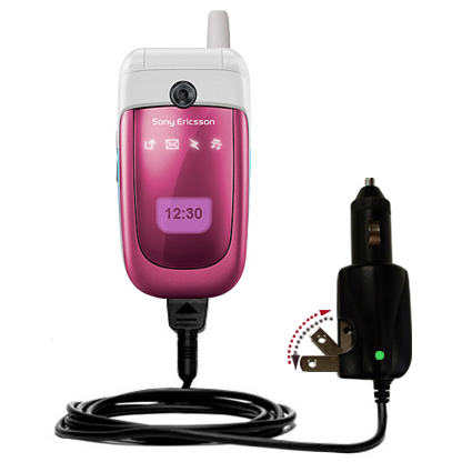 Car & Home 2 in 1 Charger compatible with the Sony Ericsson z310a