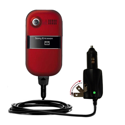 Car & Home 2 in 1 Charger compatible with the Sony Ericsson z320a