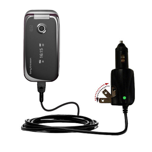 Car & Home 2 in 1 Charger compatible with the Sony Ericsson Z750