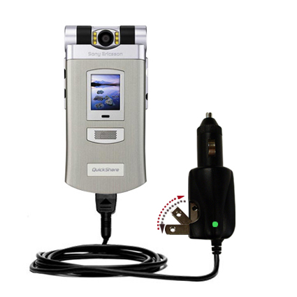Car & Home 2 in 1 Charger compatible with the Sony Ericsson Z800i