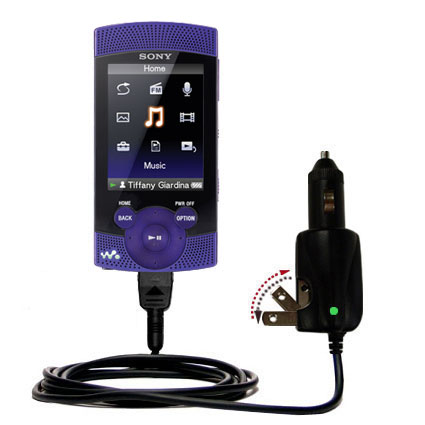 Car & Home 2 in 1 Charger compatible with the Sony NWZ-S544