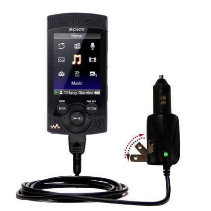 Car & Home 2 in 1 Charger compatible with the Sony NWZ-S545