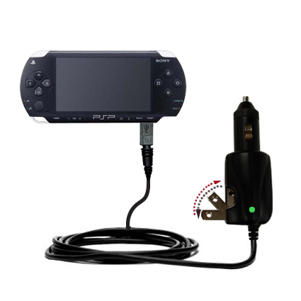 Car & Home 2 in 1 Charger compatible with the Sony PSP-1001 Playstation Portable