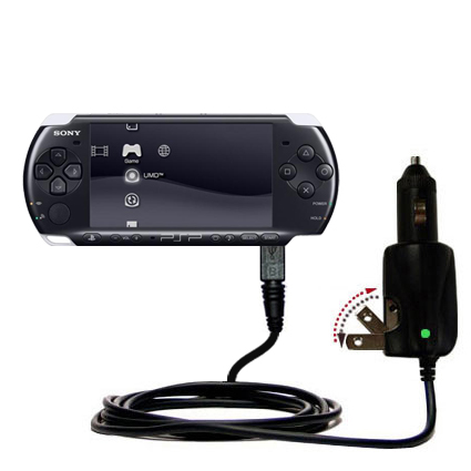 Car & Home 2 in 1 Charger compatible with the Sony PSP 3000