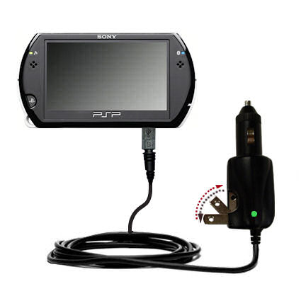 Car & Home 2 in 1 Charger compatible with the Sony PSP GO