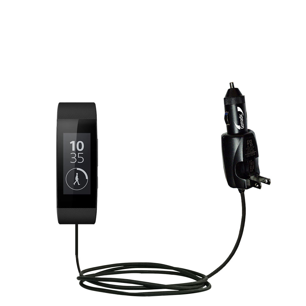 Car & Home 2 in 1 Charger compatible with the Sony SWR10 / SWR30