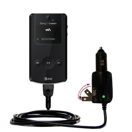 Car & Home 2 in 1 Charger compatible with the Sony W518A
