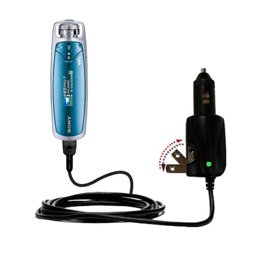 Car & Home 2 in 1 Charger compatible with the Sony Walkman NW-S603